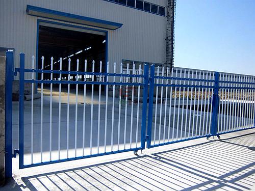 锌钢围栏门定做-锌钢护栏门价格-南京锌钢护栏安装-南京律和护栏网厂